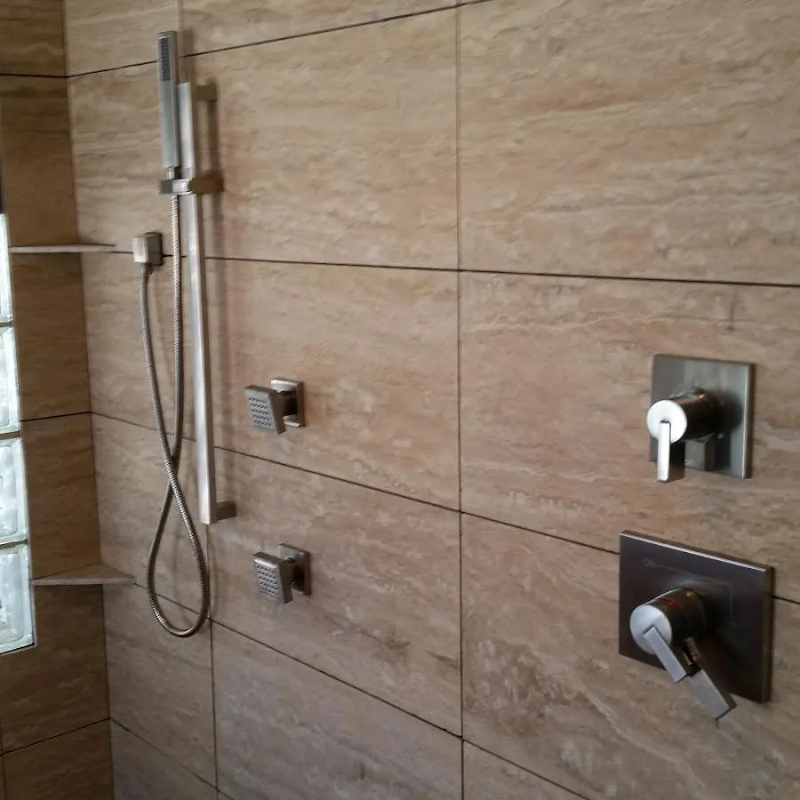 Shower fixture installation for Frozen Pipe Repair in East Greenwich
